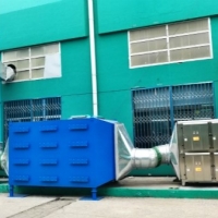 水木清活性碳吸附廢氣處理工藝流程