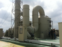 水木清橡膠硫化廢氣處理實例