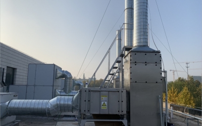 華北某制藥公司動物房除臭工程案例